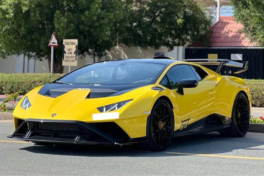 Rent Lamborghini Huracan STO in Dubai 2024