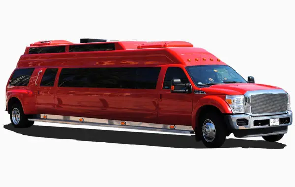 F550 Big Red Limo Rental