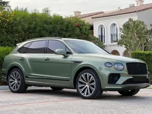 Rent Bentley Bentayga Dubai Dark Green