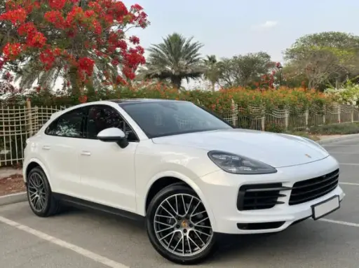 Rent Porsche Cayenne 2022 in Dubai (White)